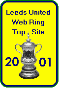 Leeds United Web Ring Top Site Award